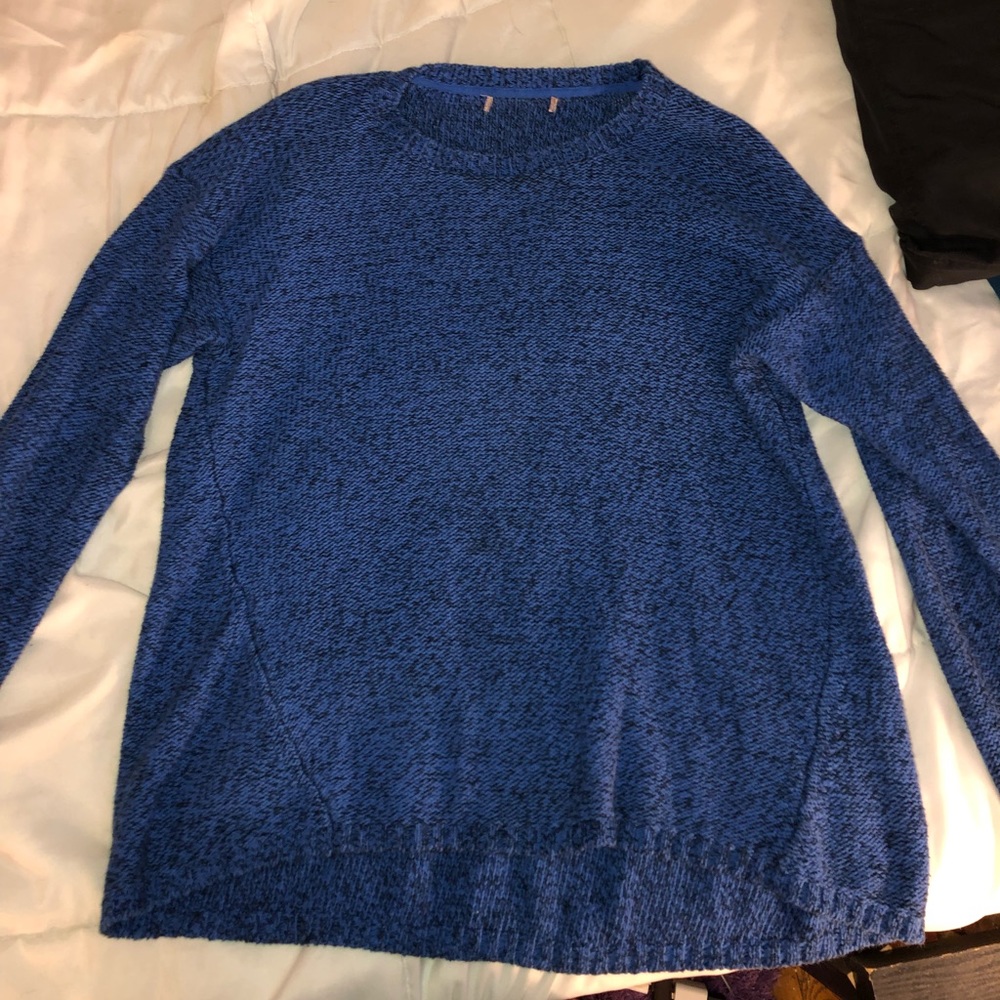 Blue and Black sweater